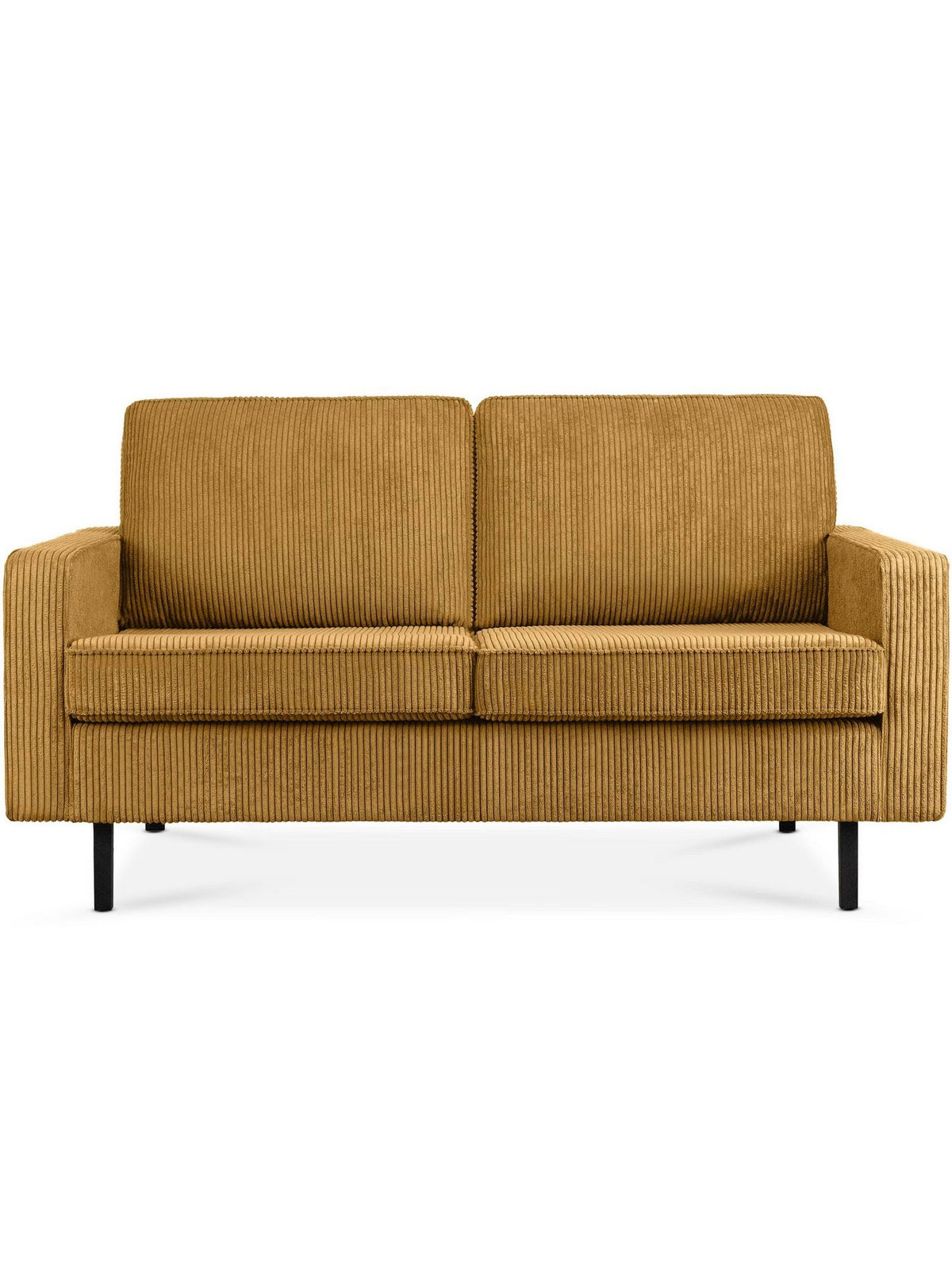 Cord Sofa INVIA im Wohnzimmer aufgestellt