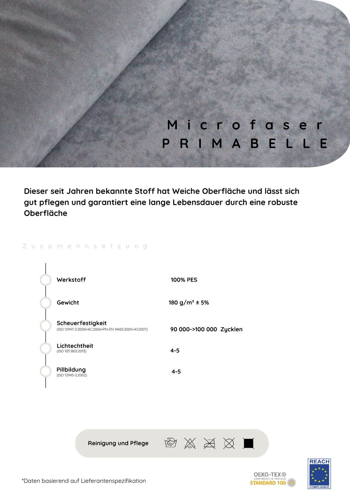 Ecksofa PIA mit ausgezogener Liegefläche