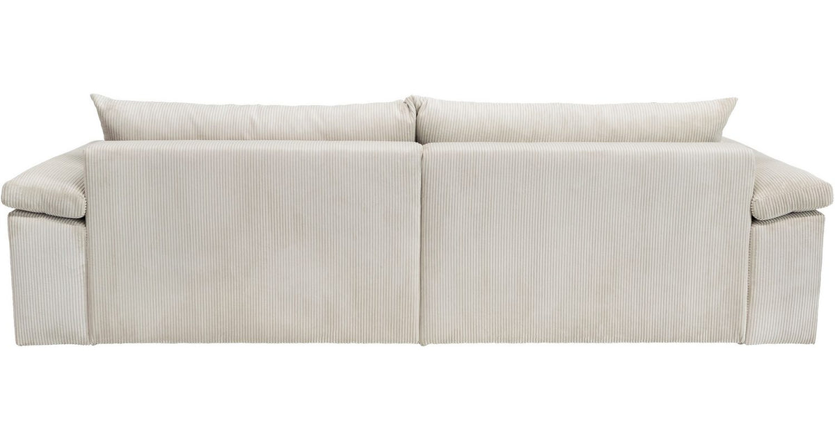 Big Sofa mit losen Sitzkissen und Rückenkissen