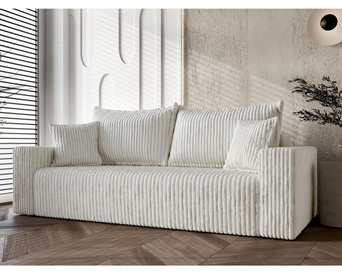 Schlafsofa TILIA mit ausgeklappter Liegefläche