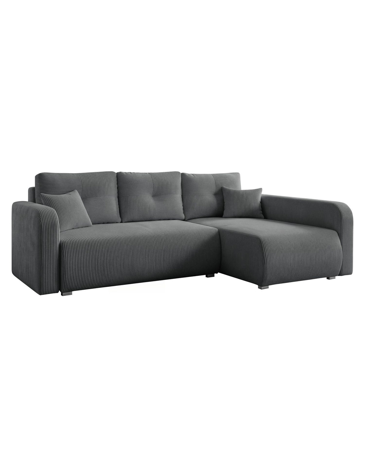 Cord Ecksofa VIENA in Poso 22 Ansicht 2