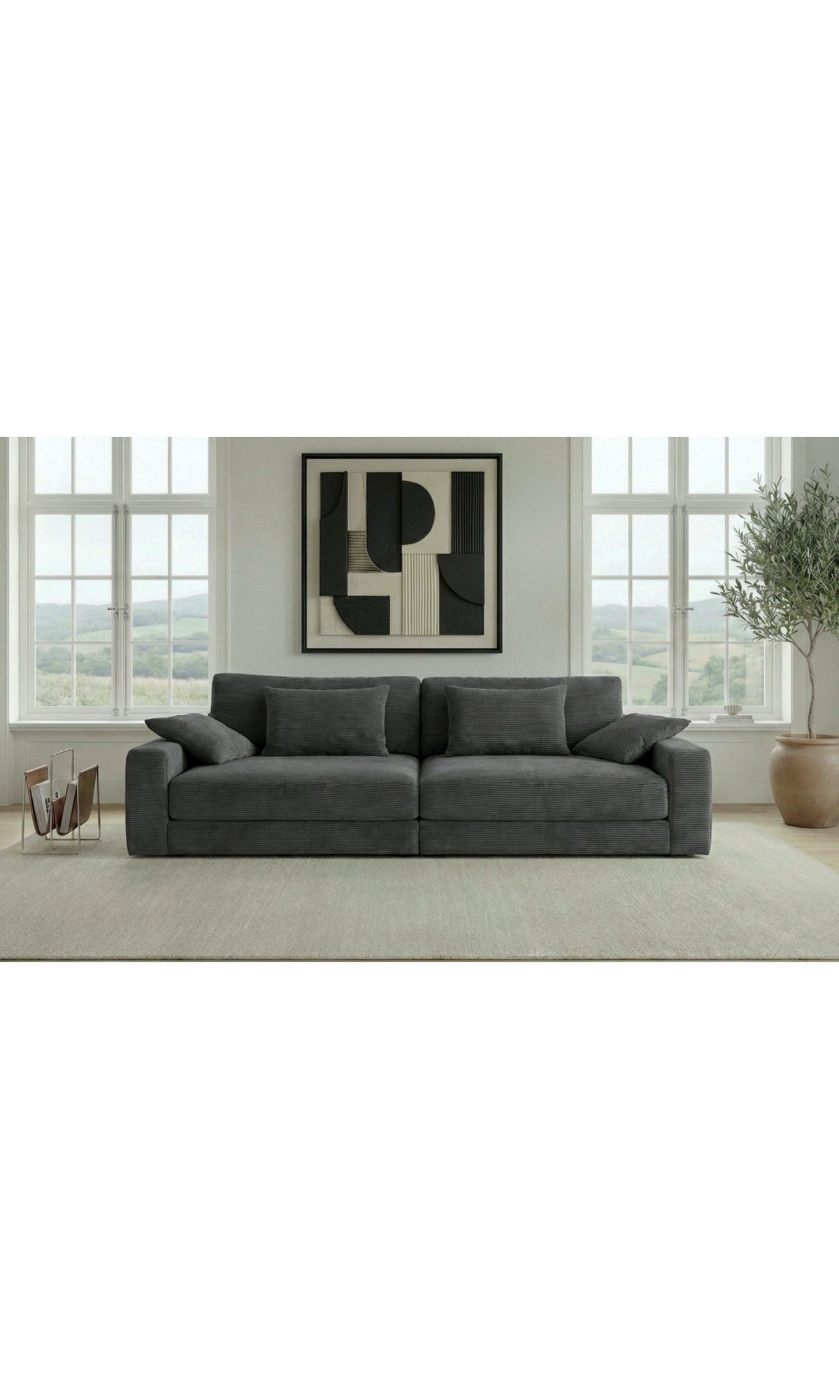 Liegefläche des Big Sofas ohne Rückenkissen