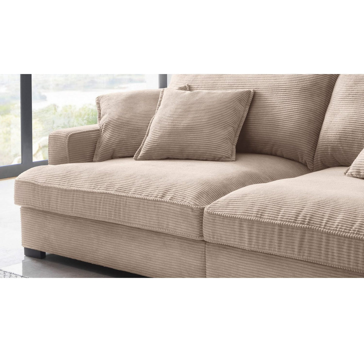 Big Sofa TRIBECCA seitliche Ansicht