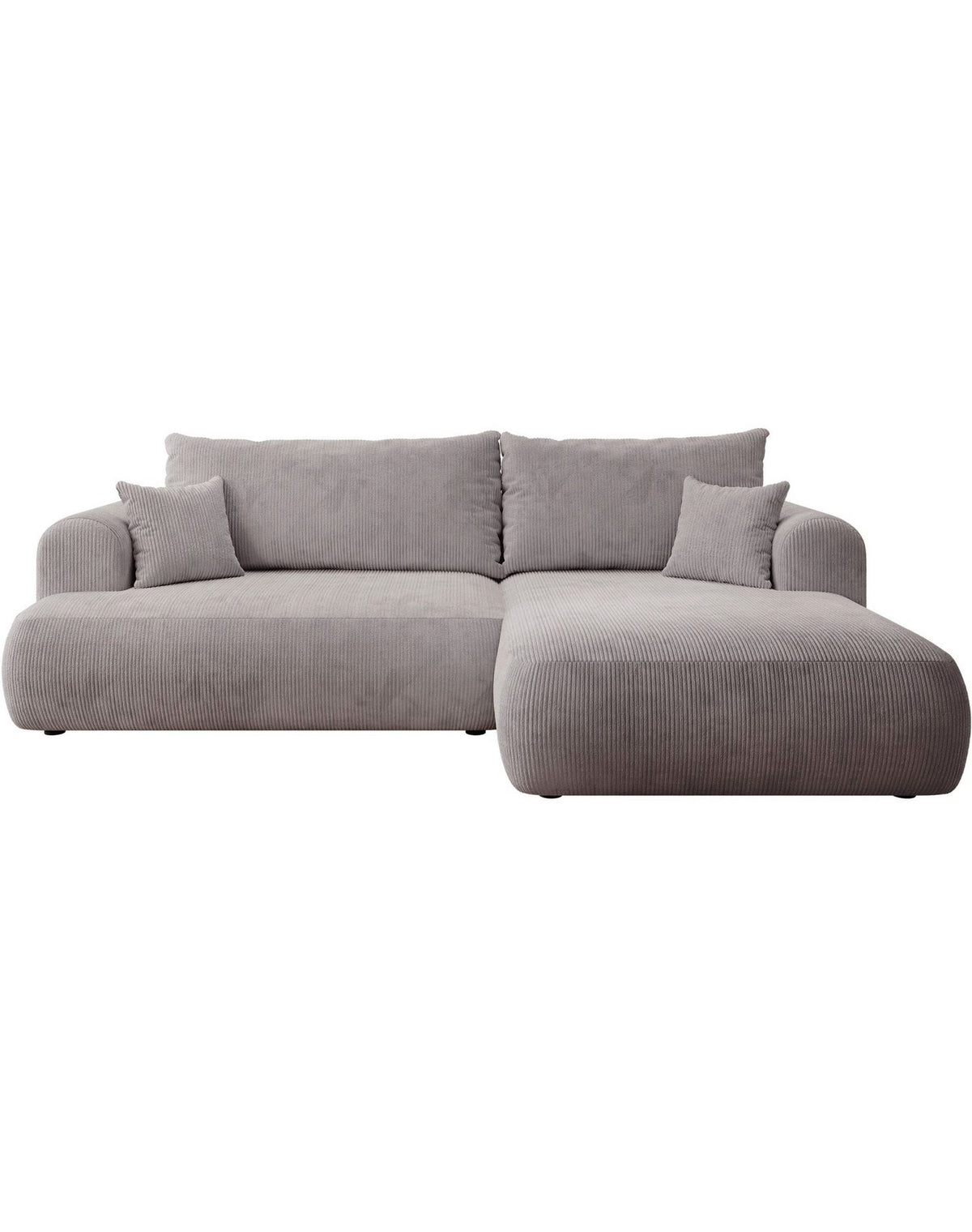 Cord Ecksofa OVO CORD Bettkasten geöffnet