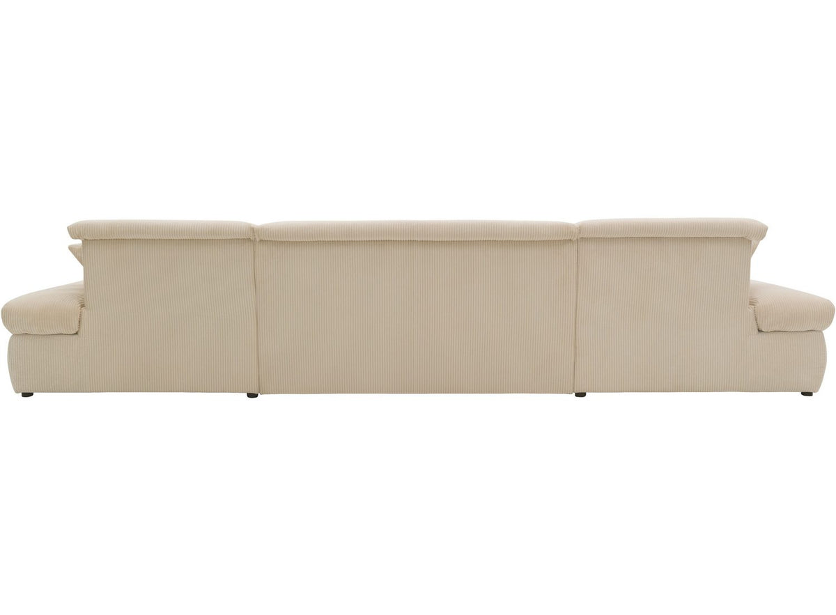 Cord Wohnlandschaft MORIC in Creme Wohnzimmeransicht