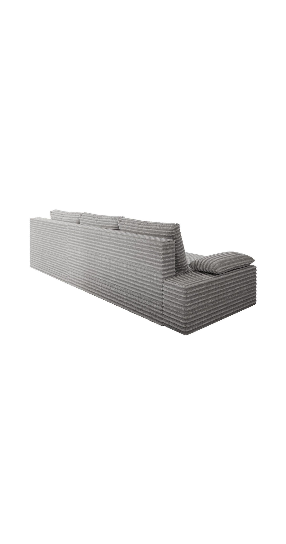Geöffneter Bettkasten des Ecksofas LINEA
