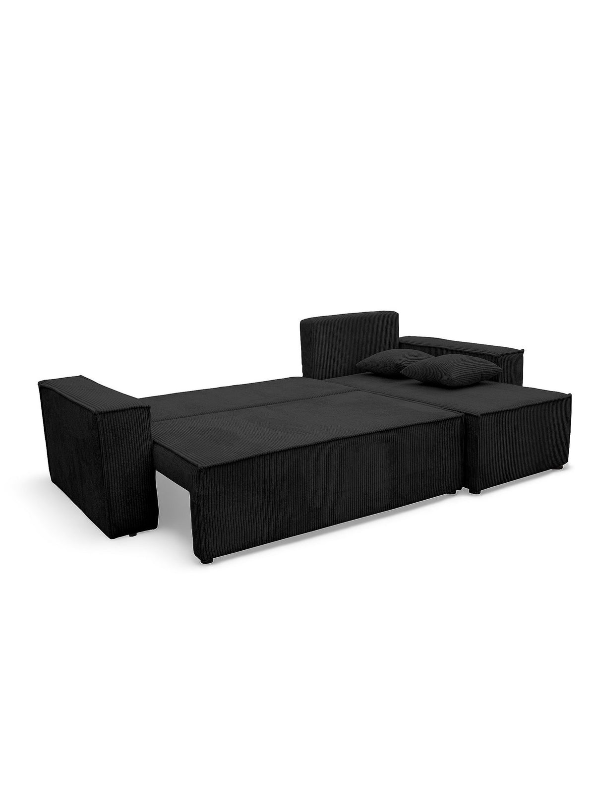 Cord Ecksofa CATANIA Detail der Armlehne