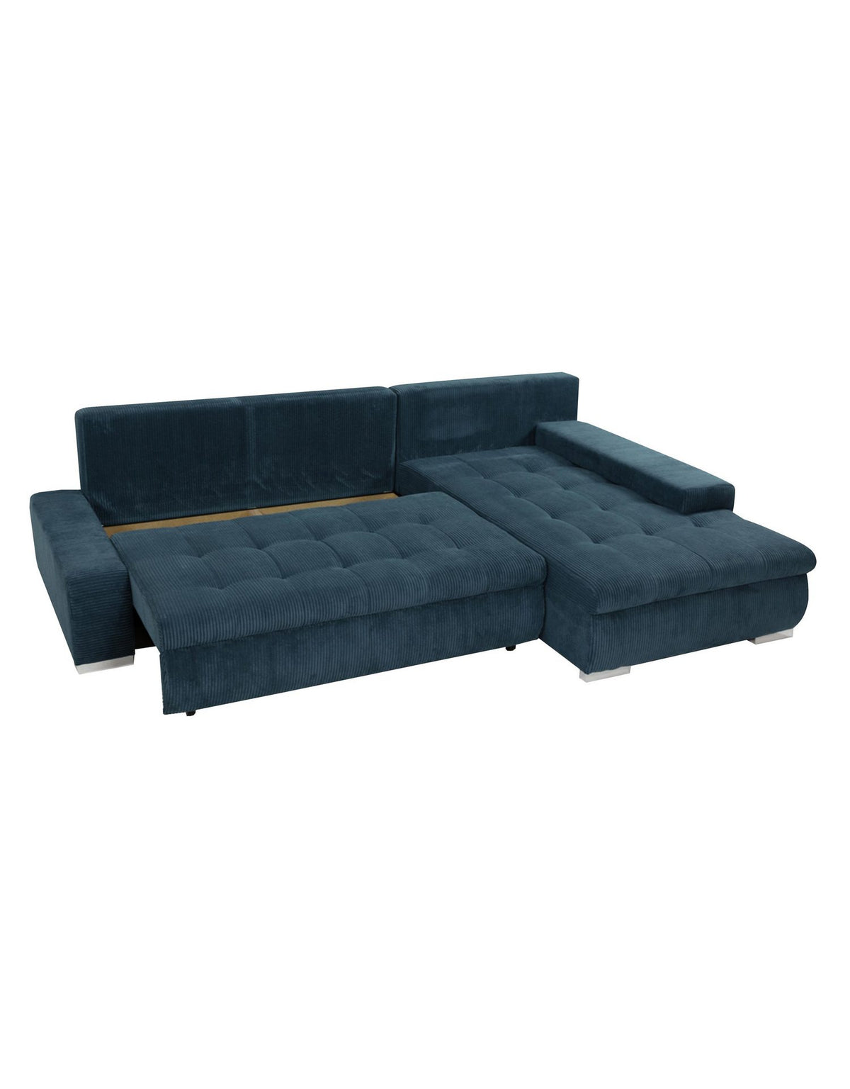 Detailansicht des Cordstoffs Poso am Ecksofa ORKAN MINI