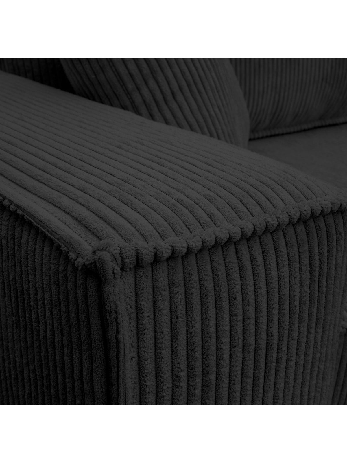 Cord Ecksofa CATANIA Detail des Cordbezugs