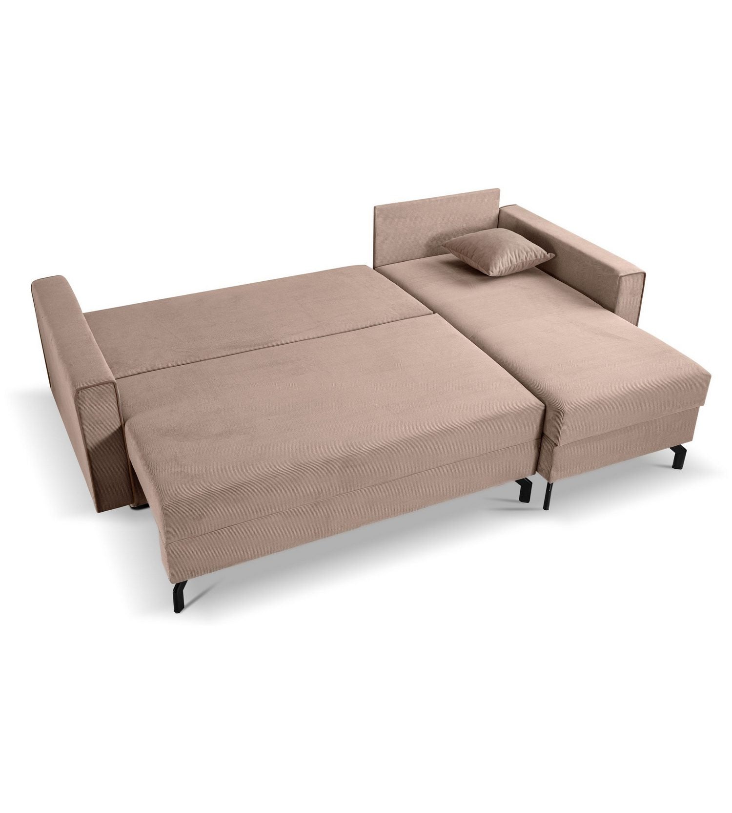 Recamiere des Ecksofas MARTI in Altrosa
