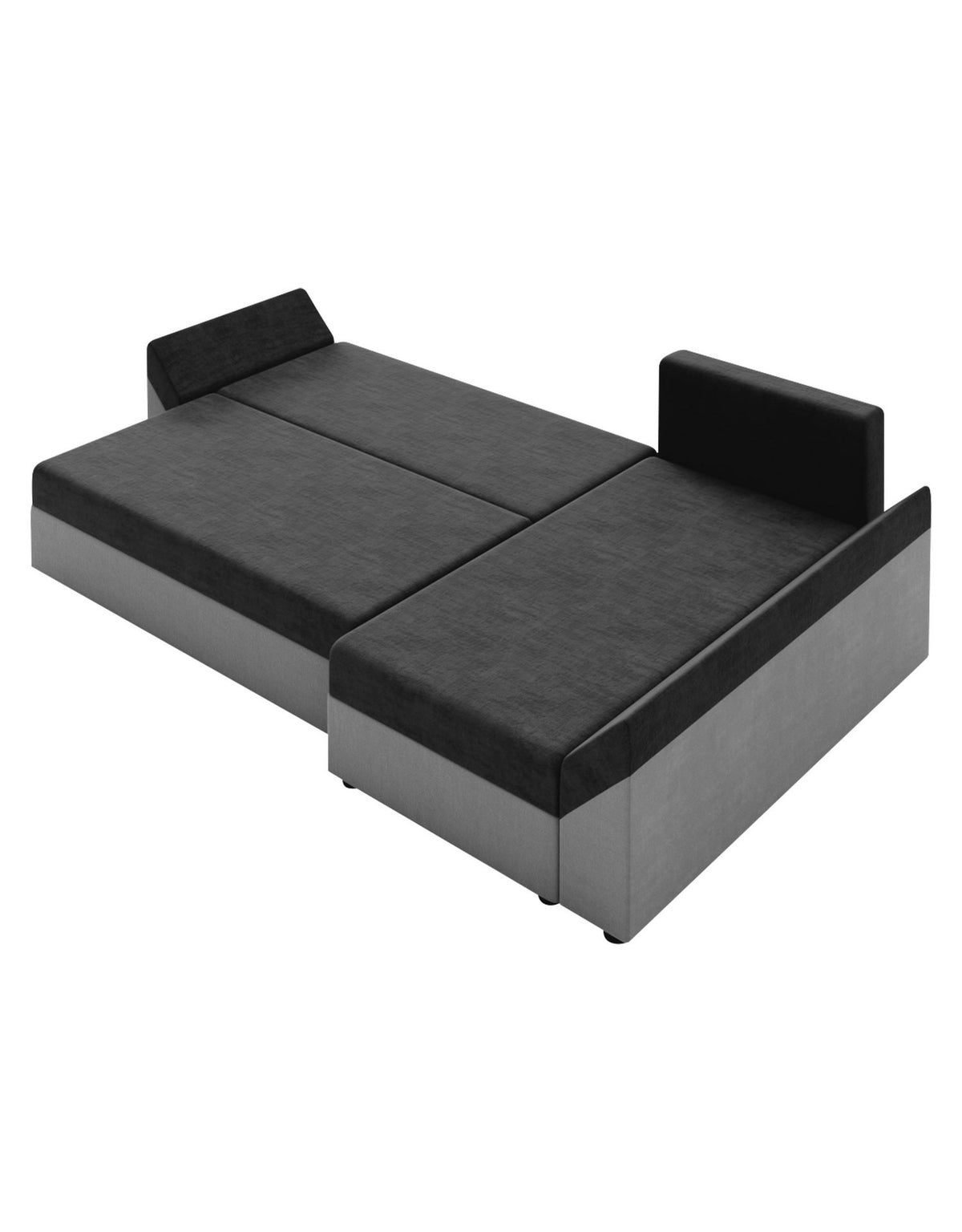Ecksofa DANTE L mit ausgezogener Liegefläche