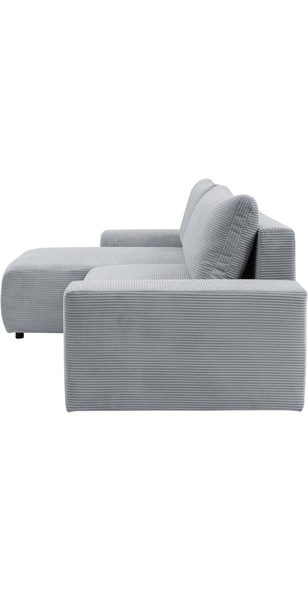 Bettkasten des Ecksofas AMSTERDAM als Stauraum