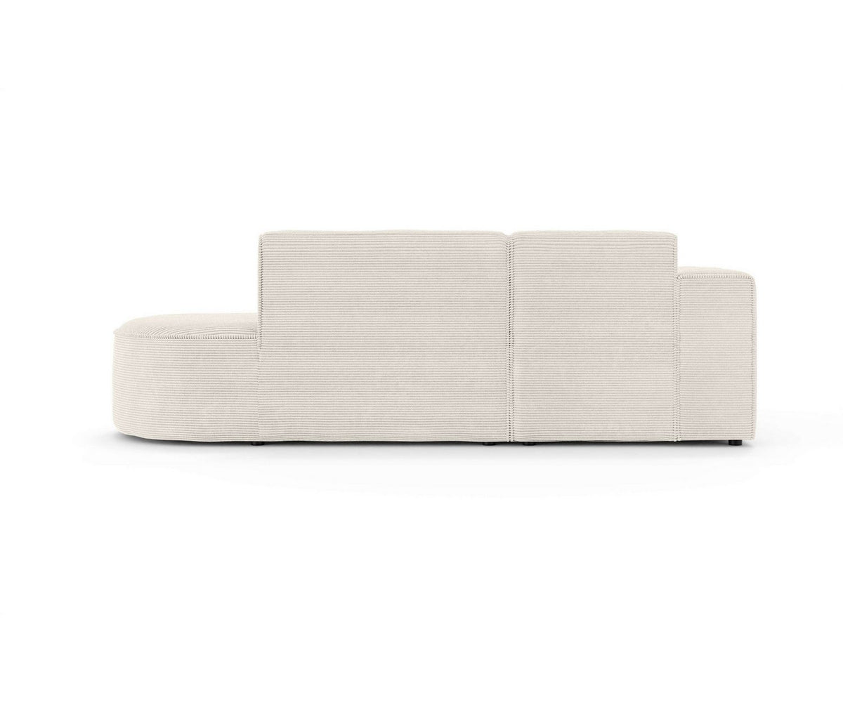 Cord Ecksofa ADELLA in Creme Ansicht 6