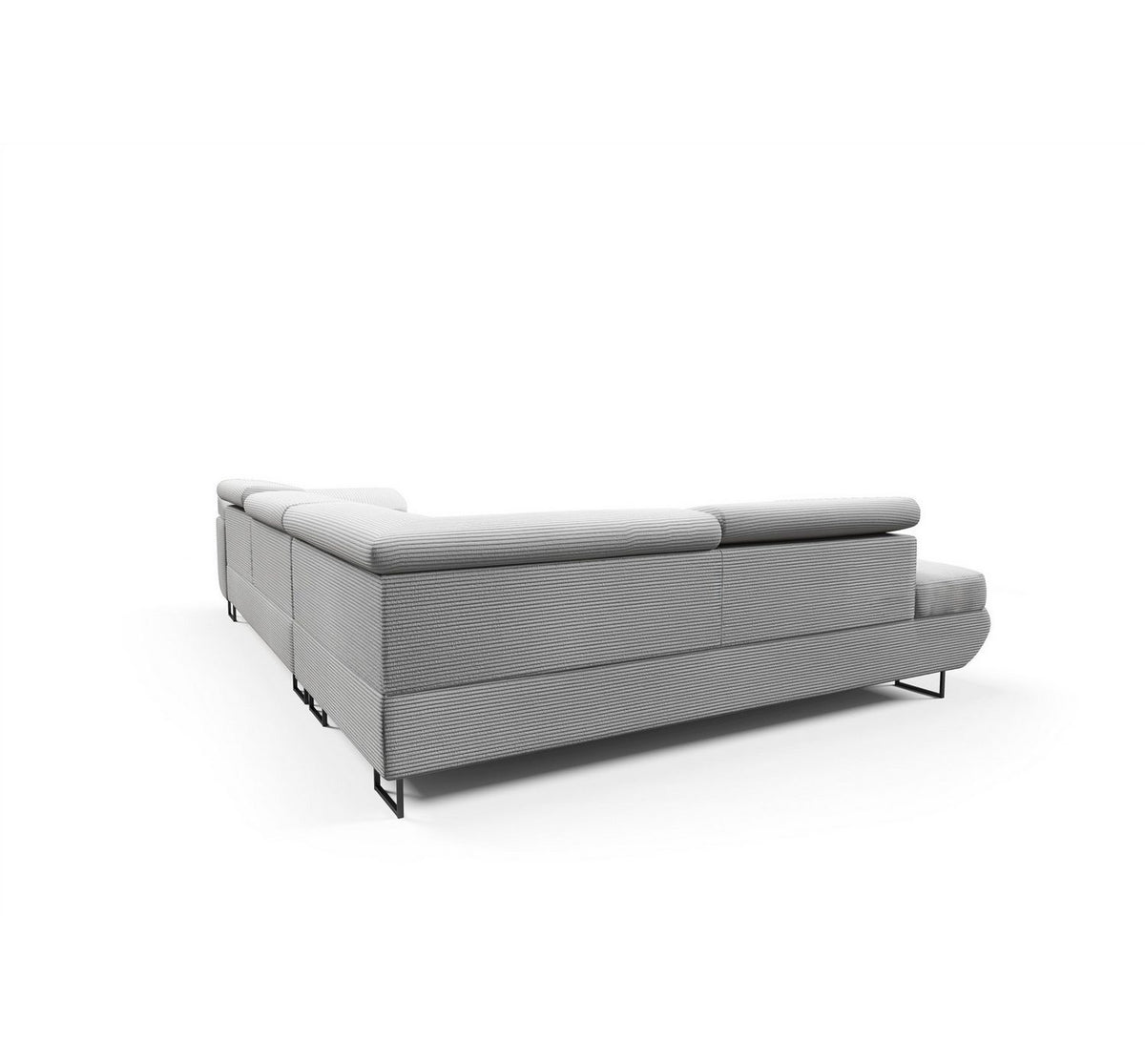 Bettkasten des Ecksofas FUN LUCY geöffnet