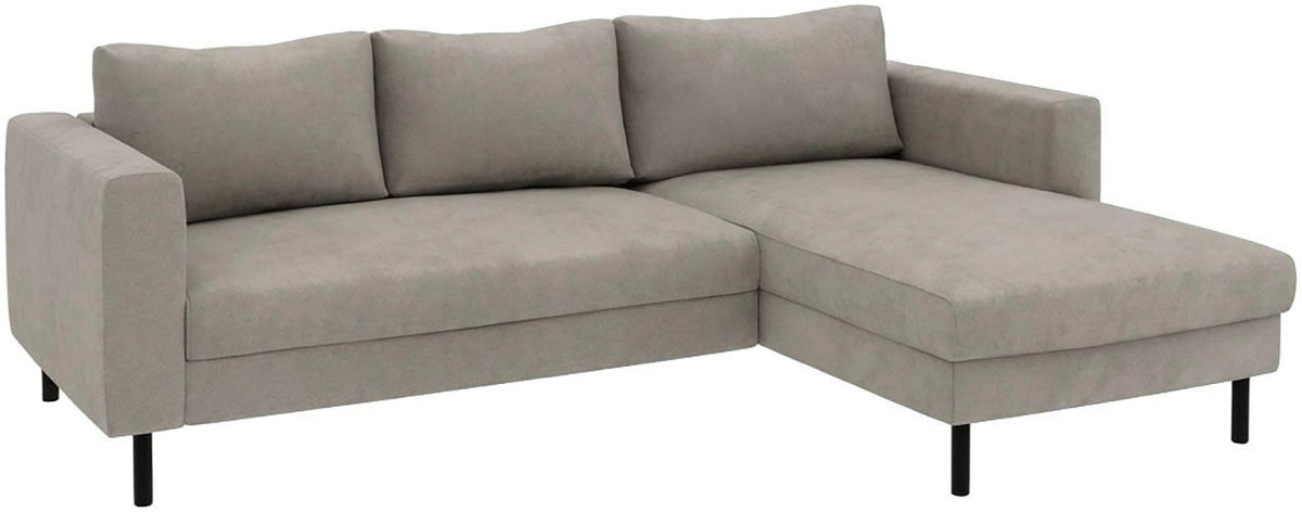 Recamiere des Cord Ecksofas AMAZING II