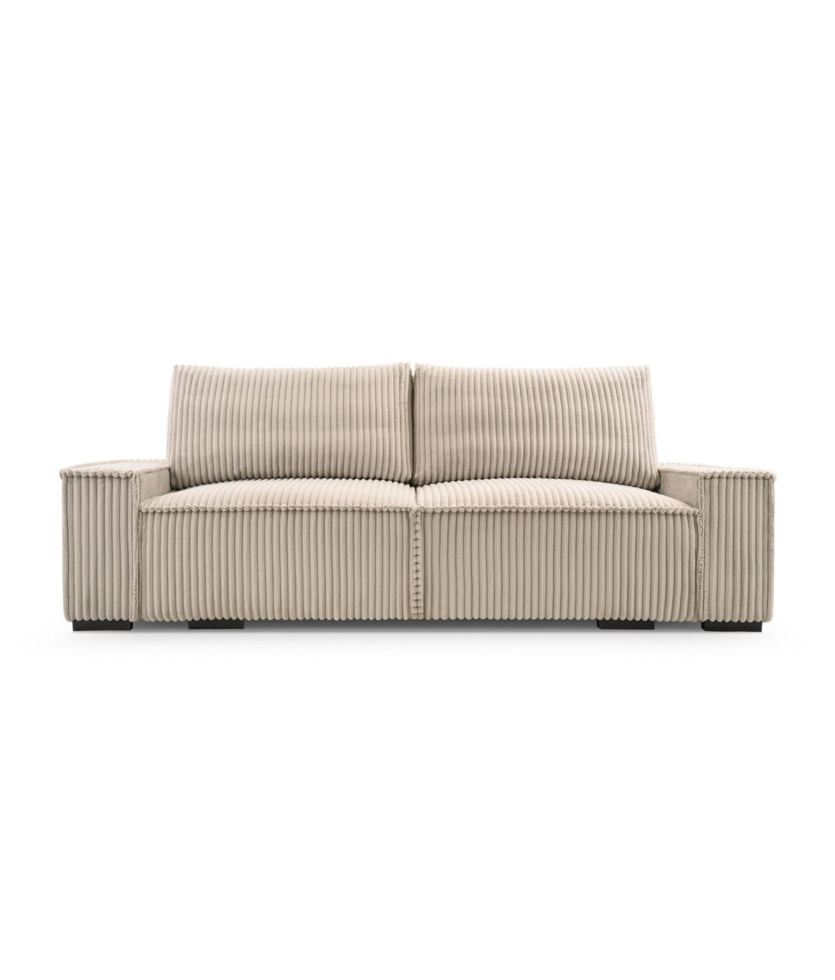 Cord Schlafsofa LAOS mit ausgeklappter Liegefläche