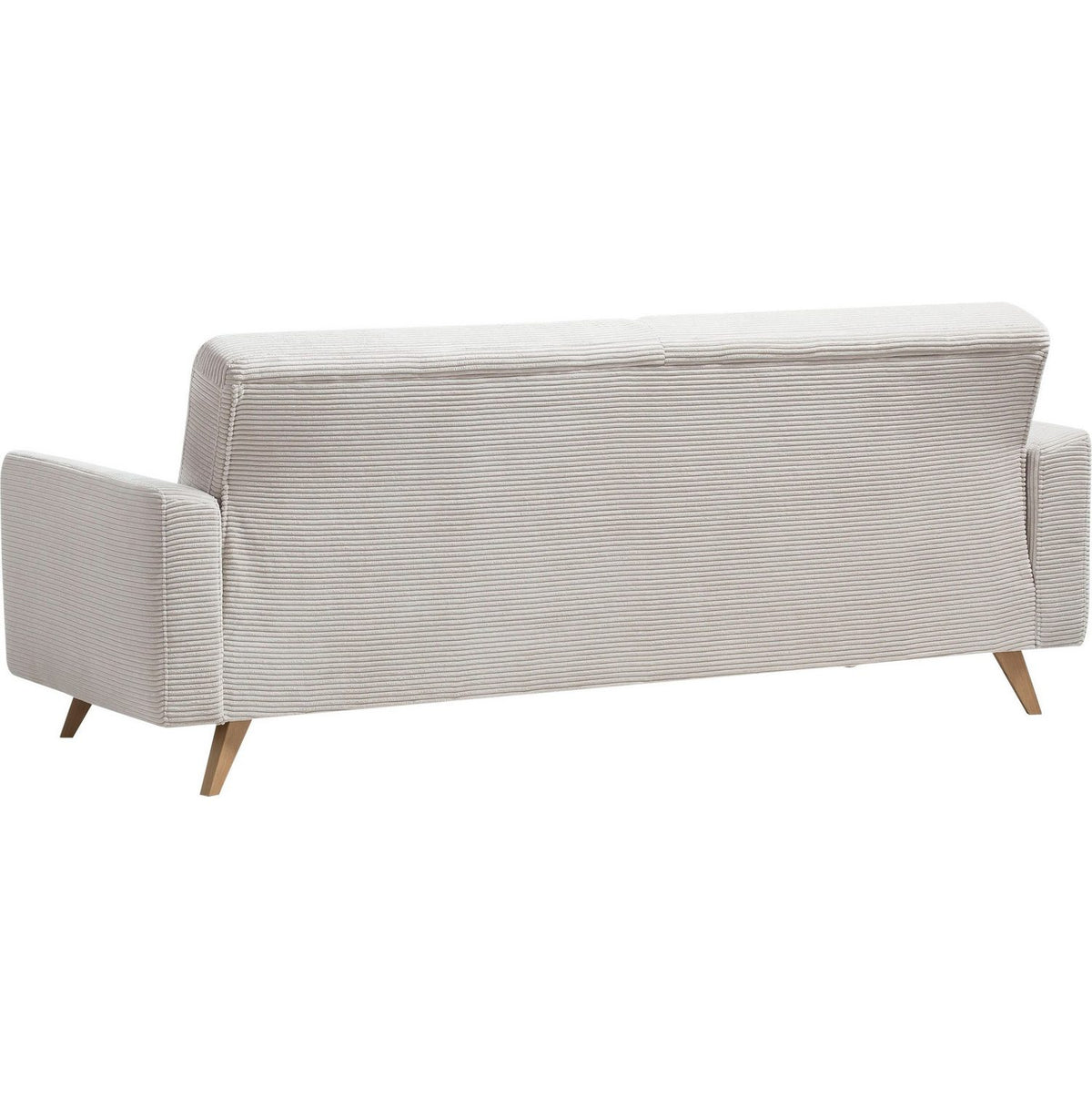 Geoeffneter Bettkasten des Schlafsofas SAMSO