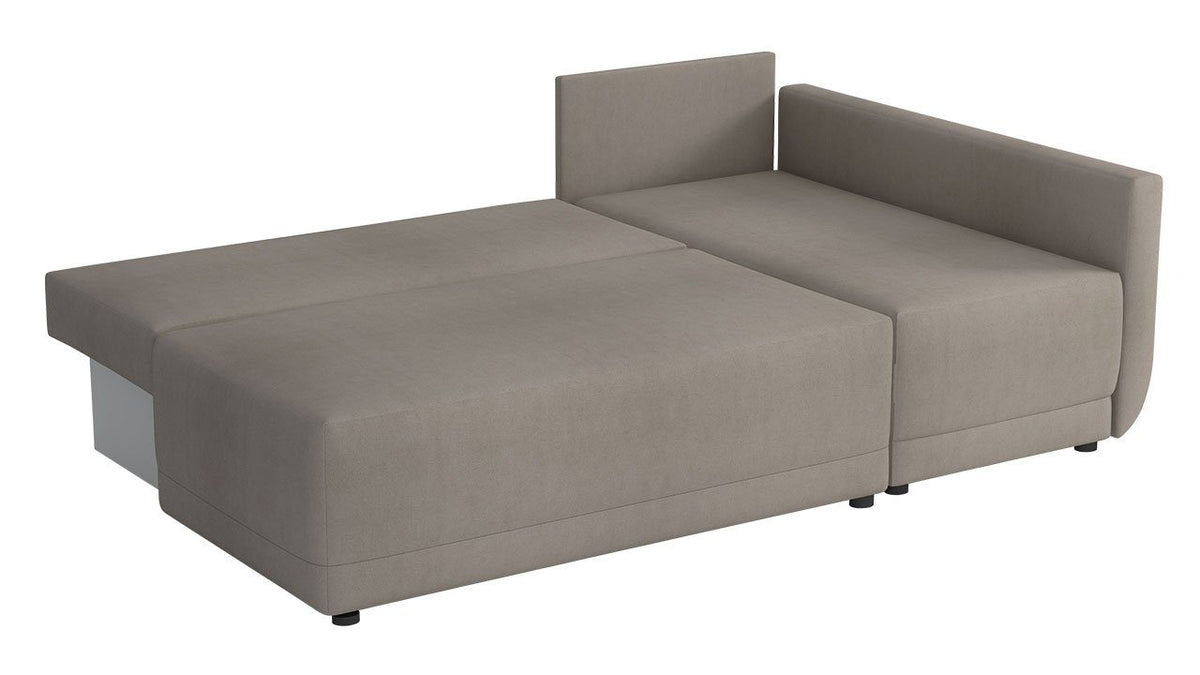 Cord Ecksofa NESTOR mit Bettkasten Ansicht
