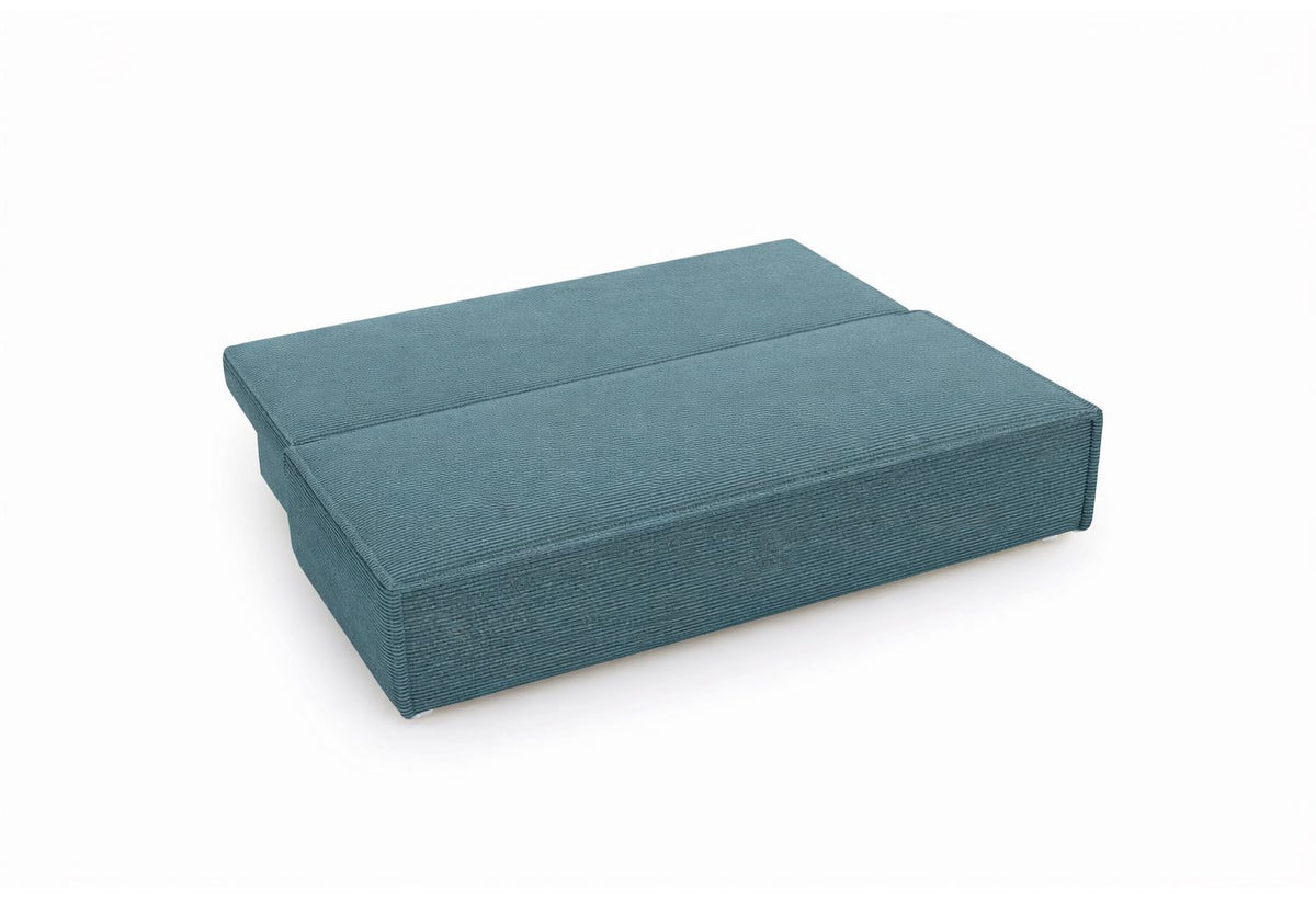 Cord Schlafsofa DUO mit aufgeklappter Schlaffunktion