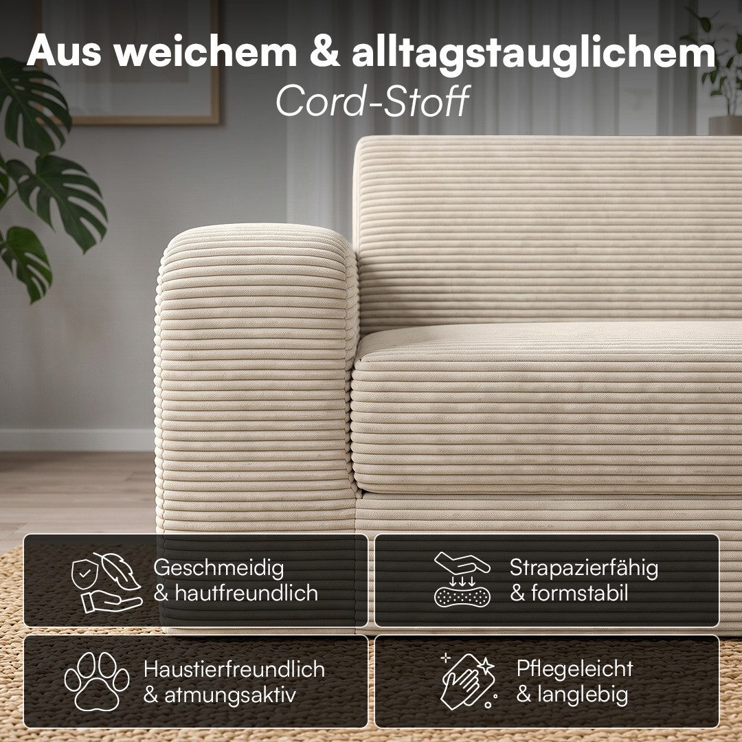 Vakuumierte Lieferung des Schlafsofas LAGA