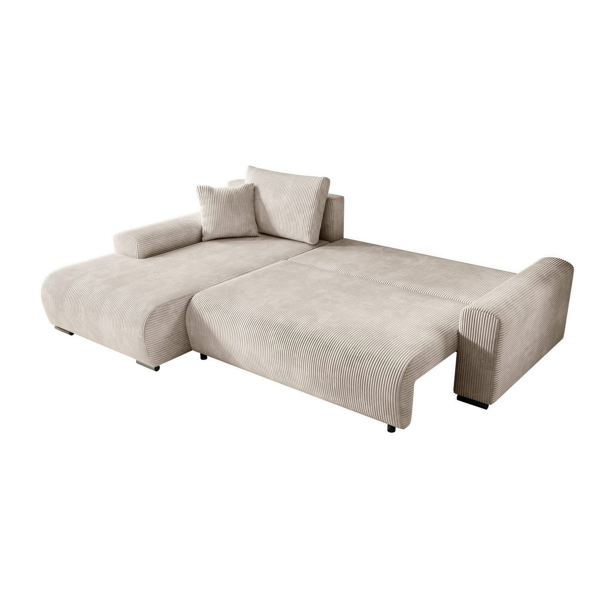 Ecksofa ELLEN mit ausgeklappter Liegeflaeche
