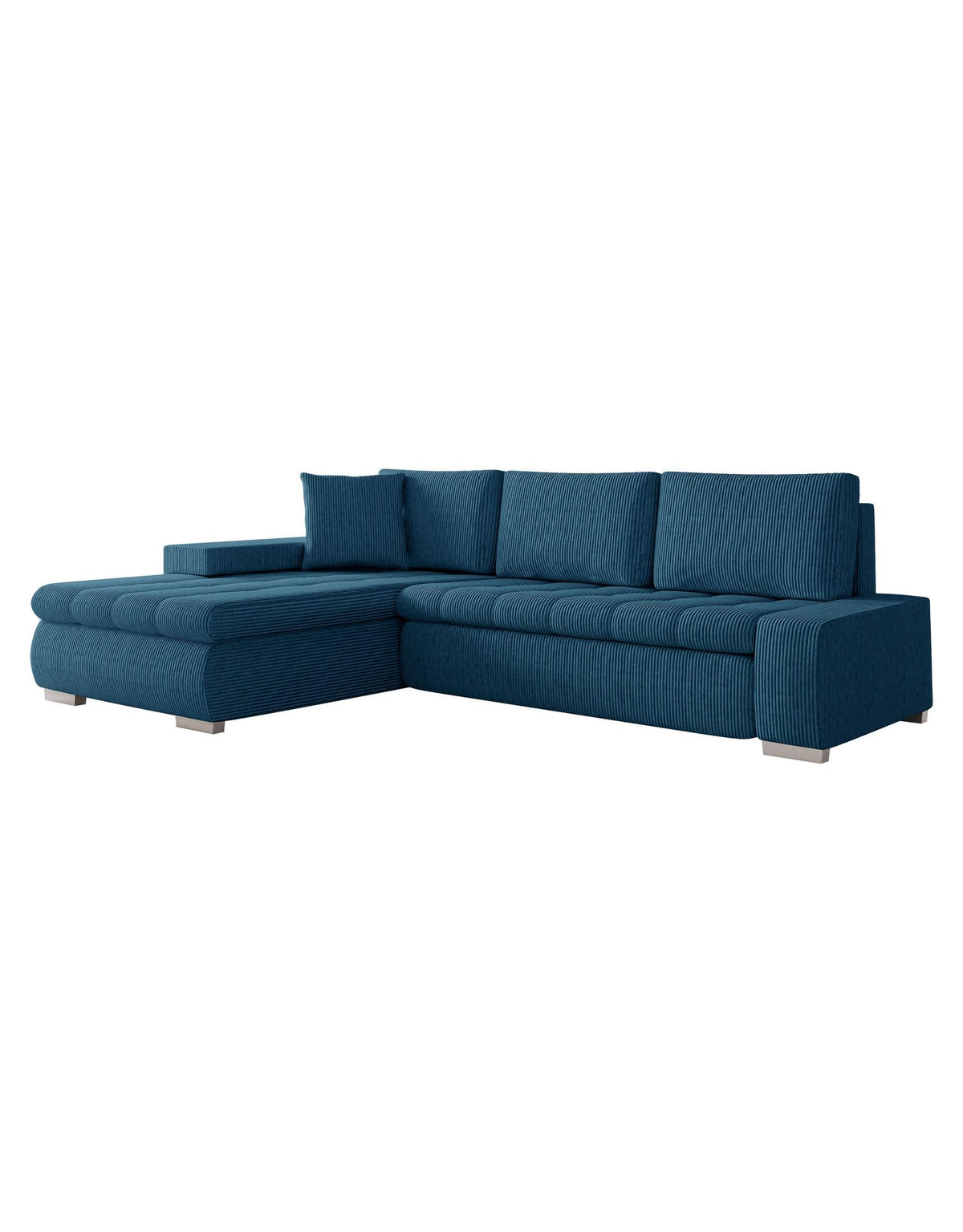 Cord Ecksofa ORKAN MINI im Bezug Poso 05 von vorne