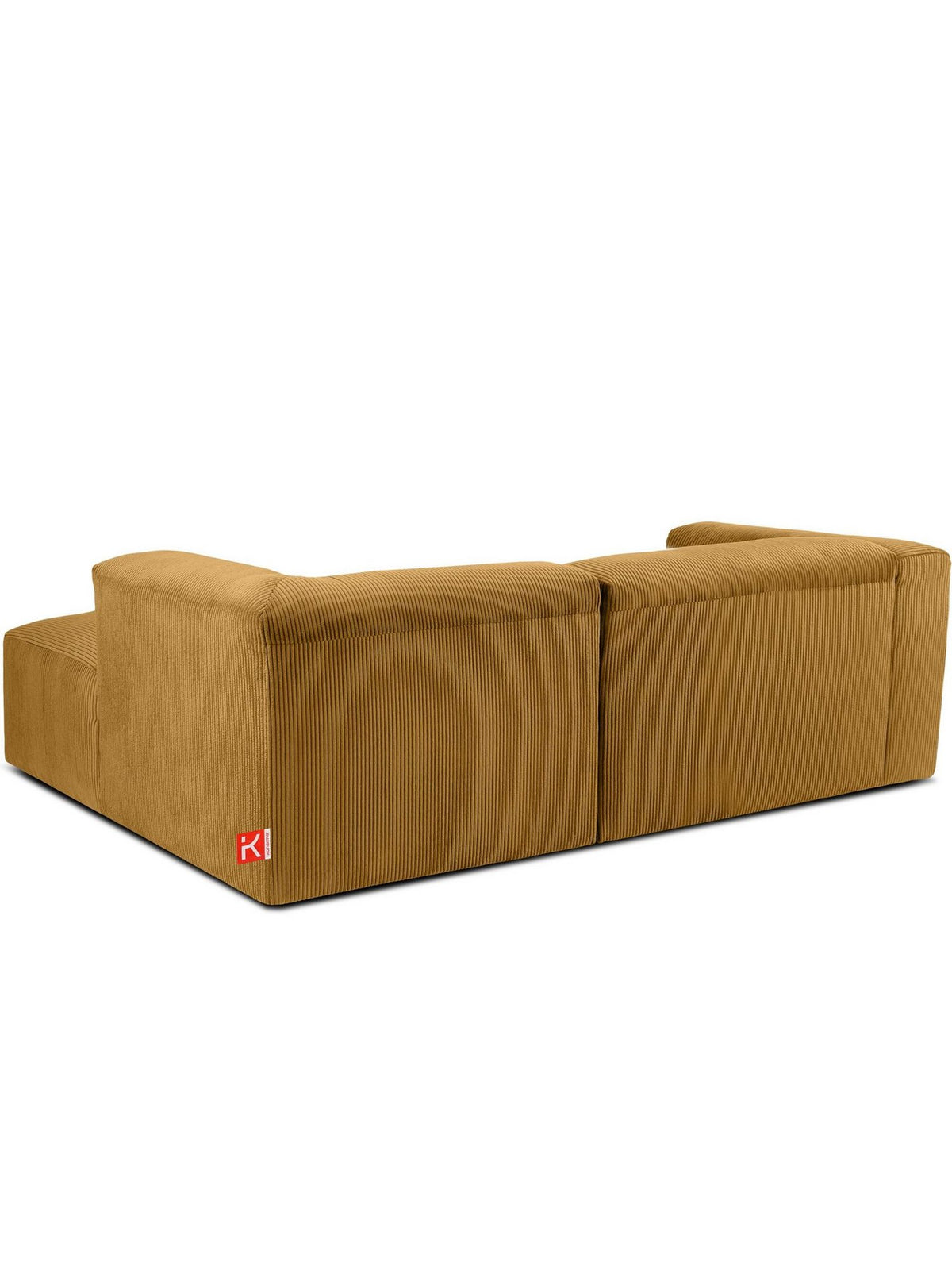 Ottomane rechts des Cord Ecksofas BUFFO