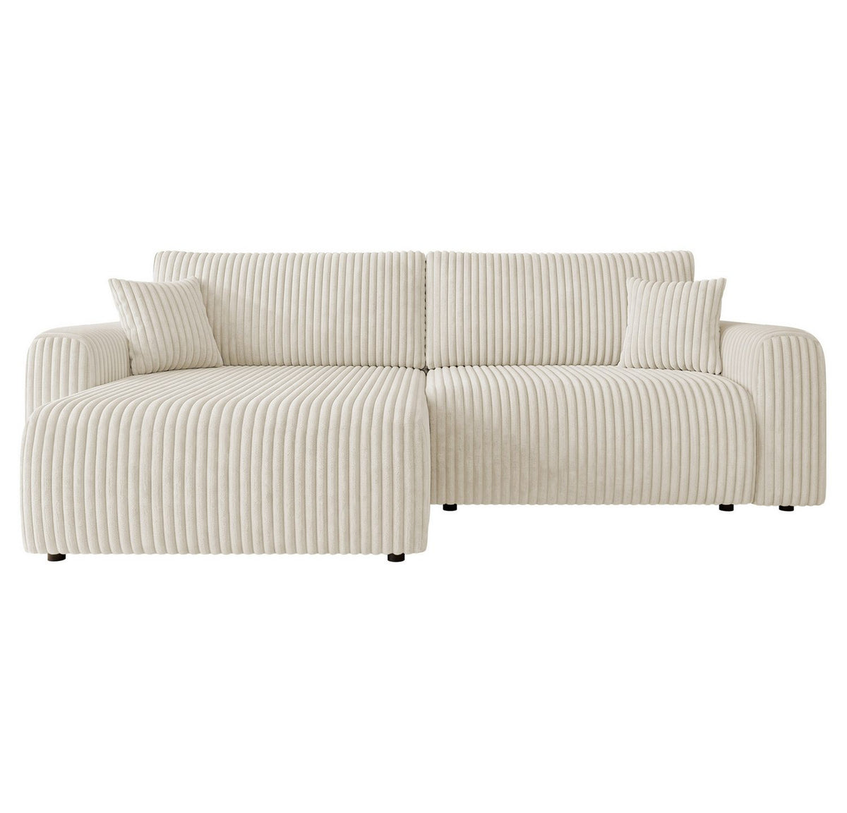 Cord Ecksofa FLORYN L von vorne