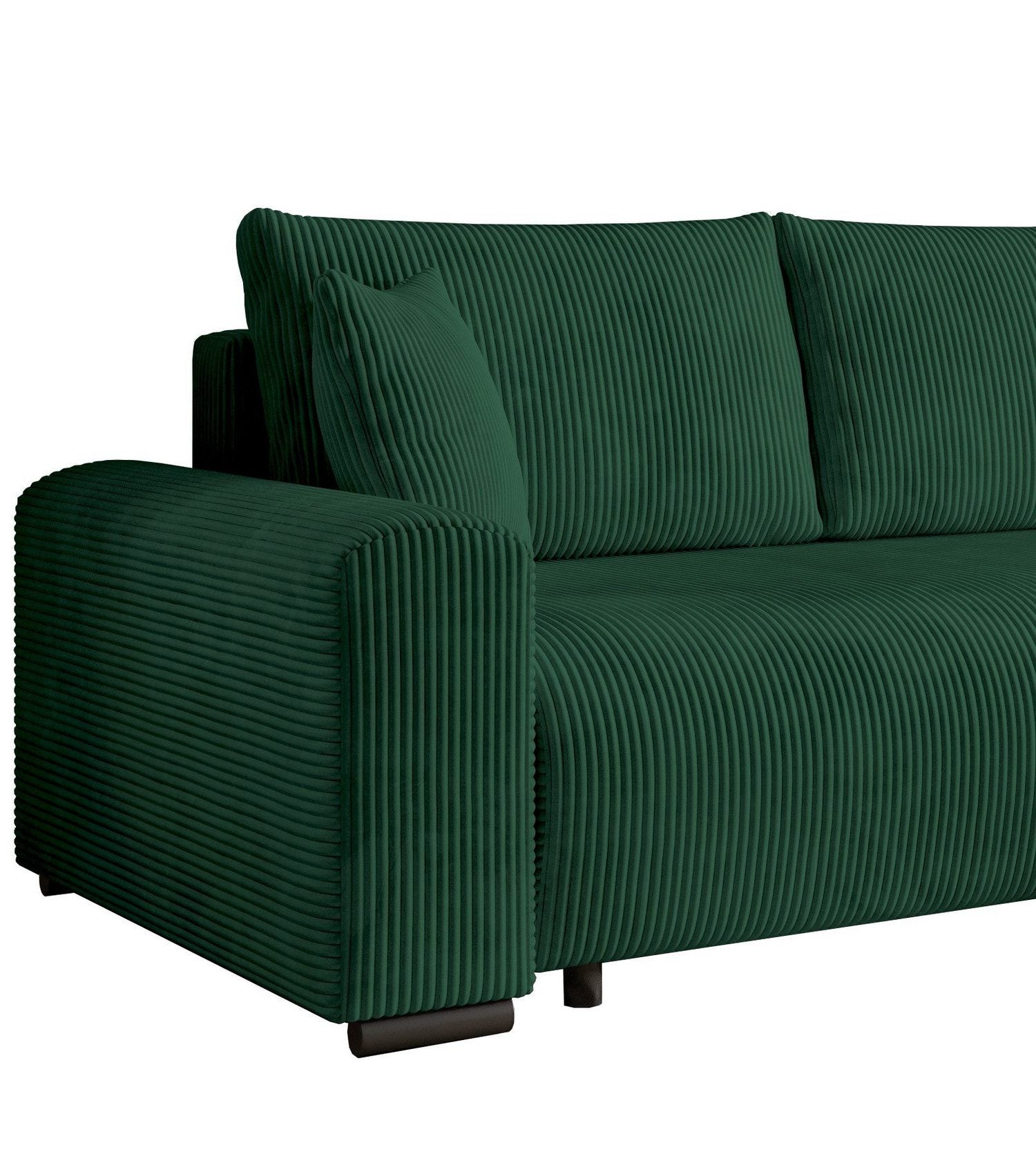 Cord Ecksofa ELLEN Nahaufnahme des Cordbezugs