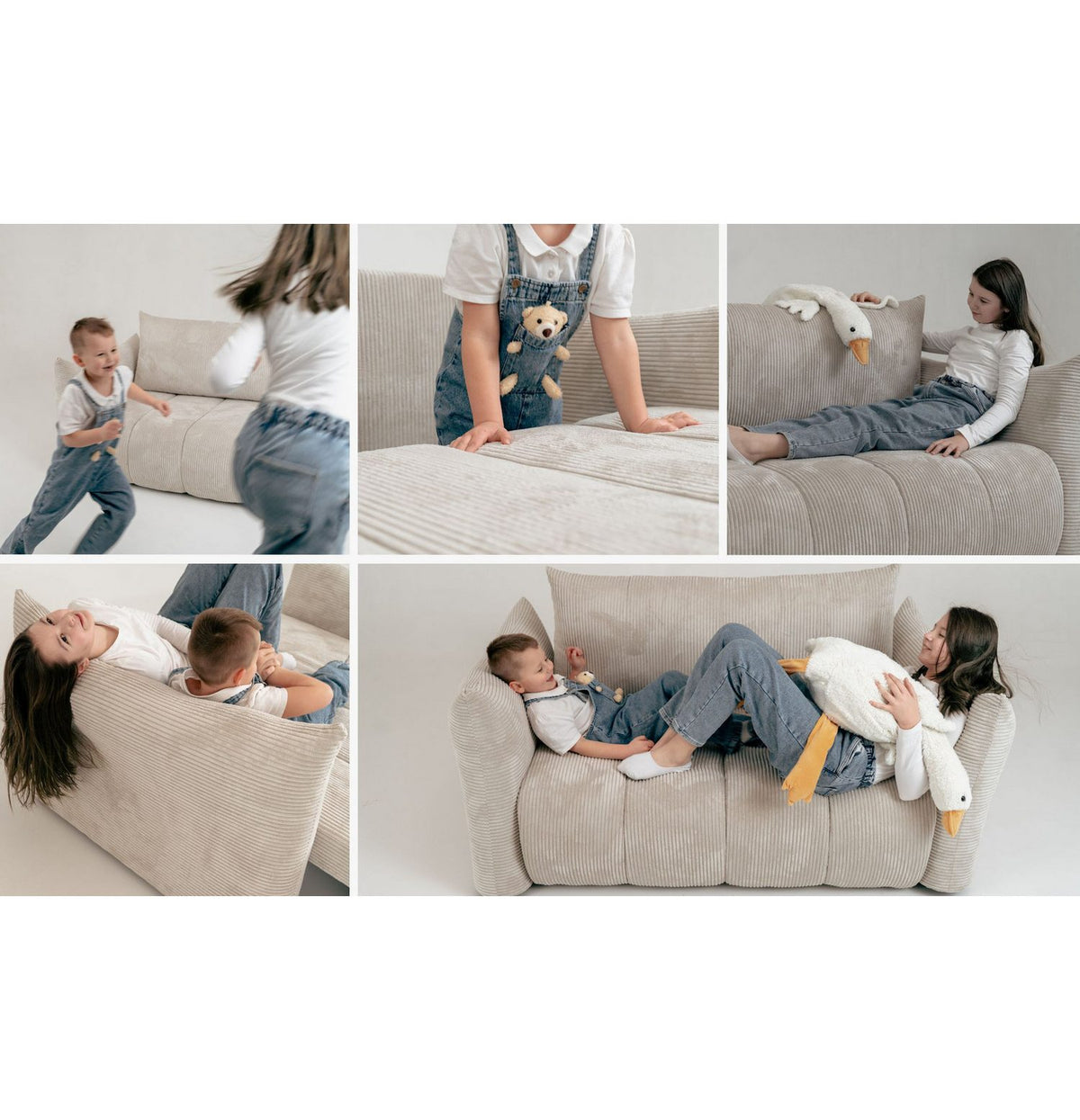 Schlafsofa LILO mit ausgezogener Liegefläche