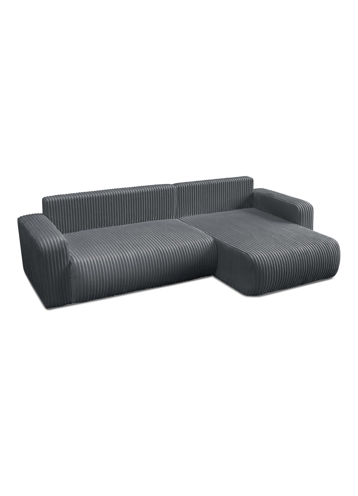 Geöffneter Bettkasten des Ecksofas PRESTIGE SOFT
