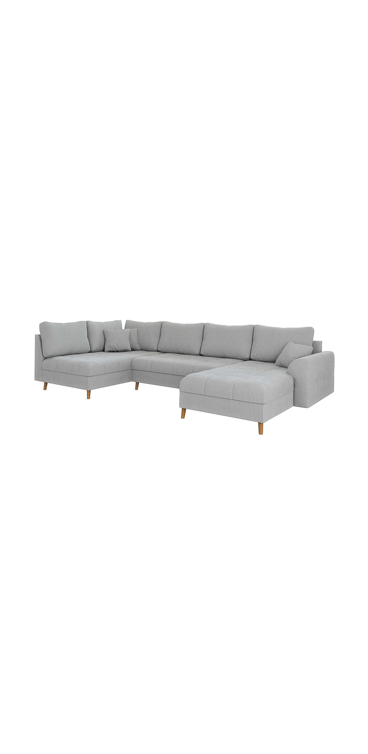 Wohnlandschaft ZARA mit Ottomane von vorne