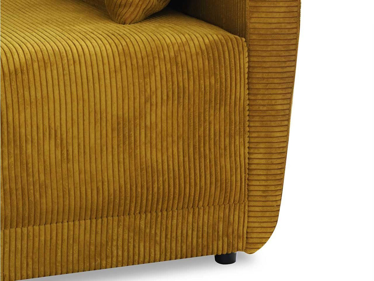 Cord Ecksofa NESTOR Cordbezug Poso Detail