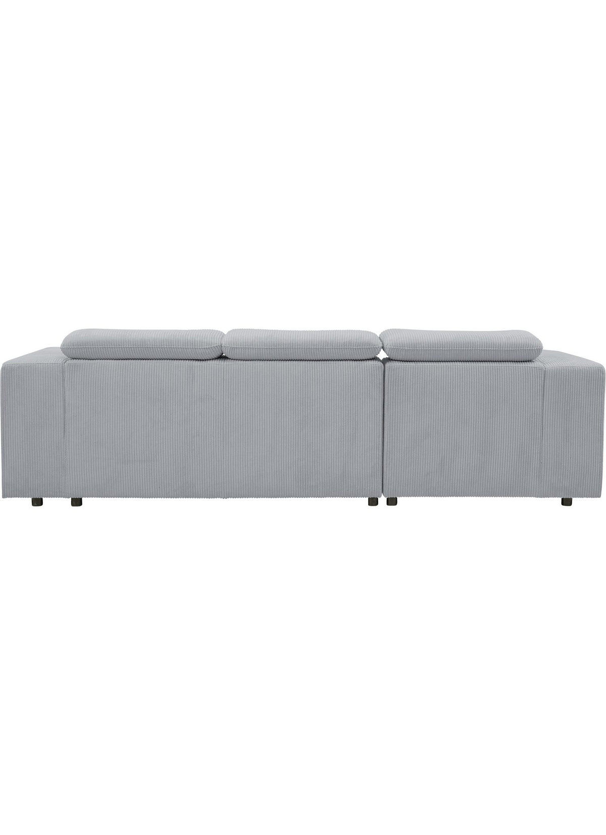 Cord Ecksofa CHERRY in L-Form seitlich