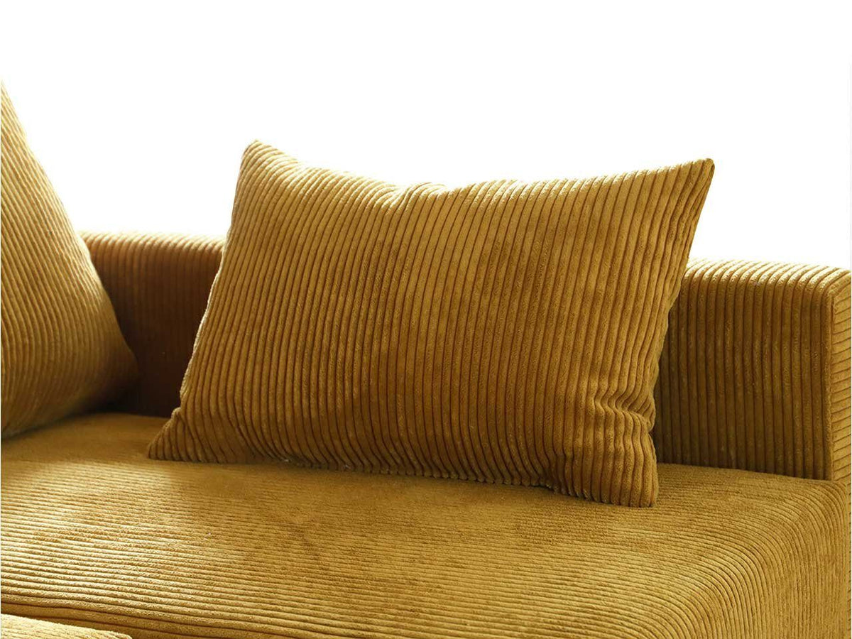 Cord Ecksofa NESTOR mit Schlaffunktion Ansicht