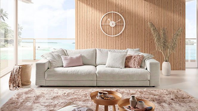 Big Sofa ENISA im Wohnraum
