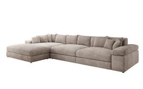 Struktur des Cordbezugs am Sofa BERNARDO L Maxi