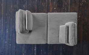 Farb- und Aufbauvarianten des Modulsofas WIOLO SOFT