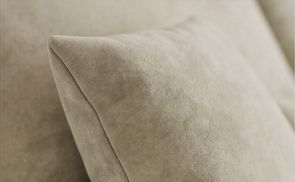 Weicher Cord Bezug des Big Sofas ANERO in Nahaufnahme