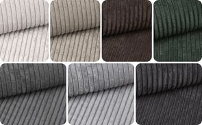 POSO Cordstoff in verschiedenen Farben